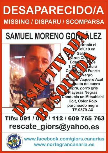 El dispositivo de búsqueda se ha desactivado (Foto TA)